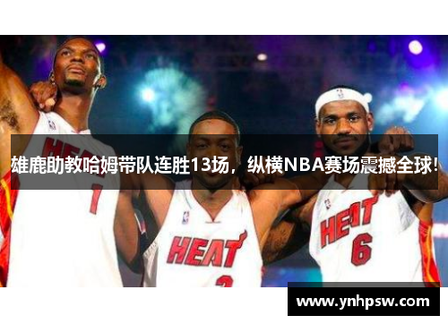 雄鹿助教哈姆带队连胜13场，纵横NBA赛场震撼全球！
